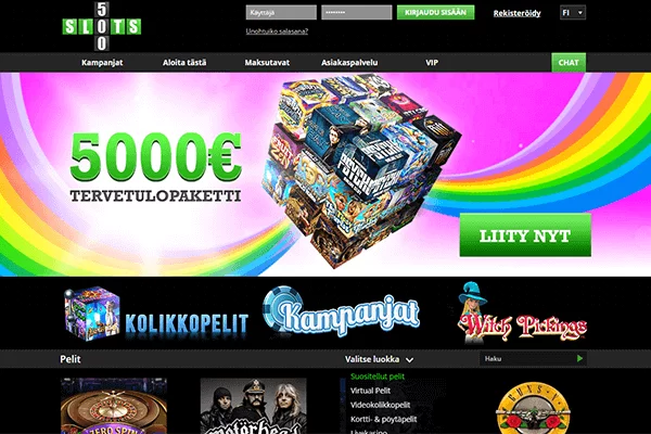 Slots500-kampanjat