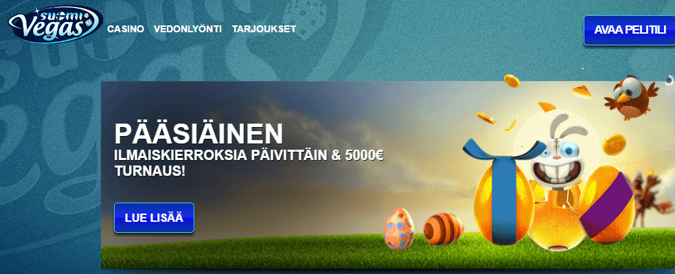 Pääsiäinen Suomivegas