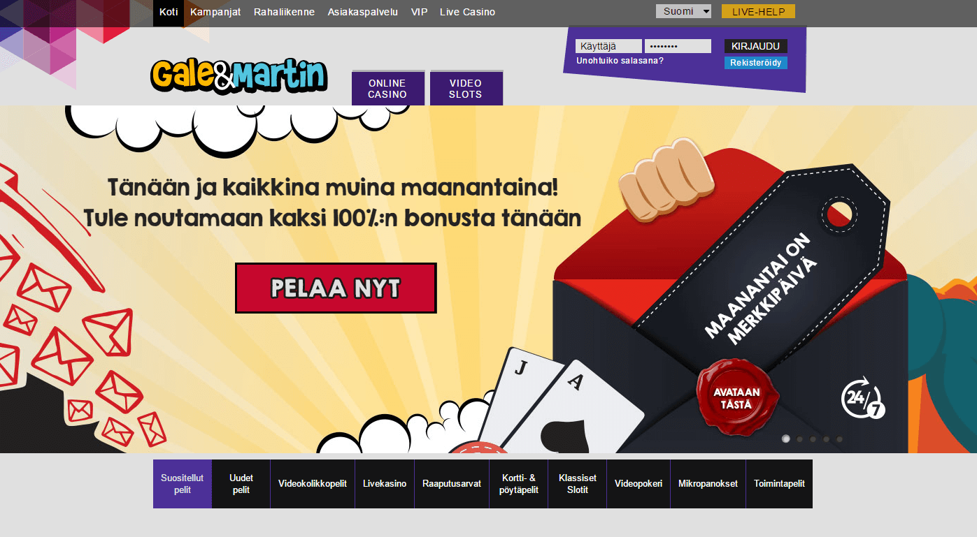 Gale & Martin bonukset