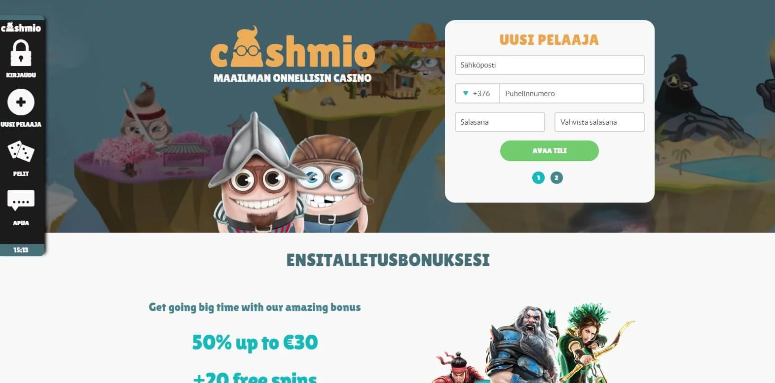 Cashmio kesäkuu turnaus