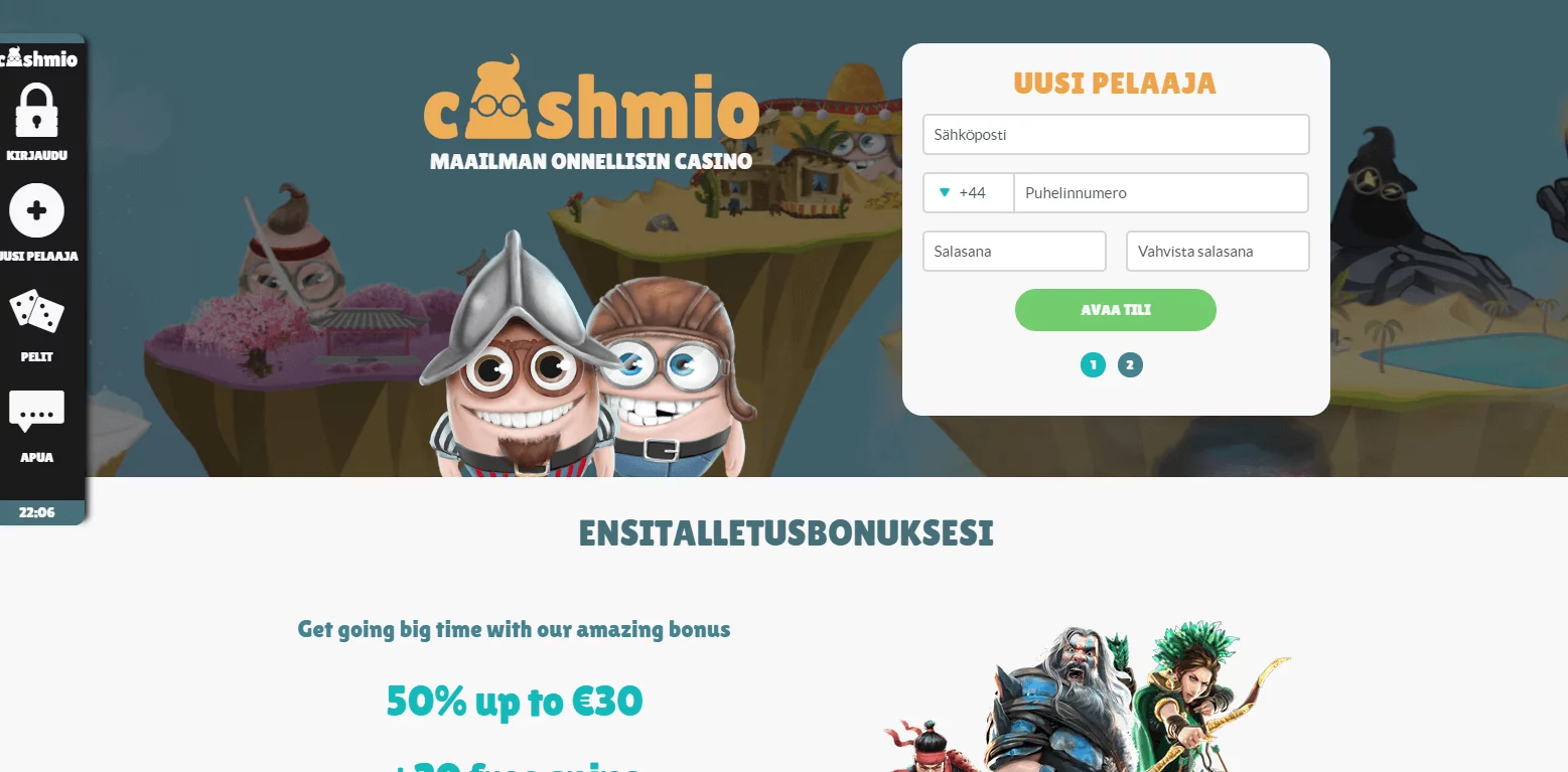 Cashmio viikkotarjoukset
