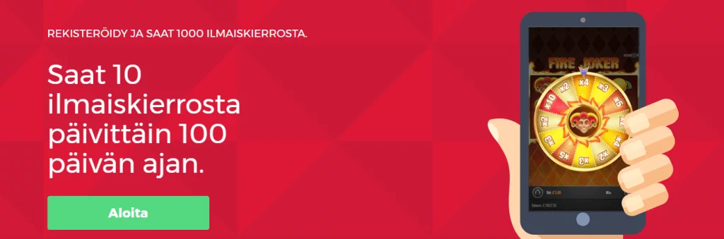 Karjala Kasino ilmaispelit