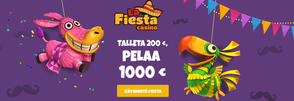 La Fiesta Casino tervetuliaisbonus