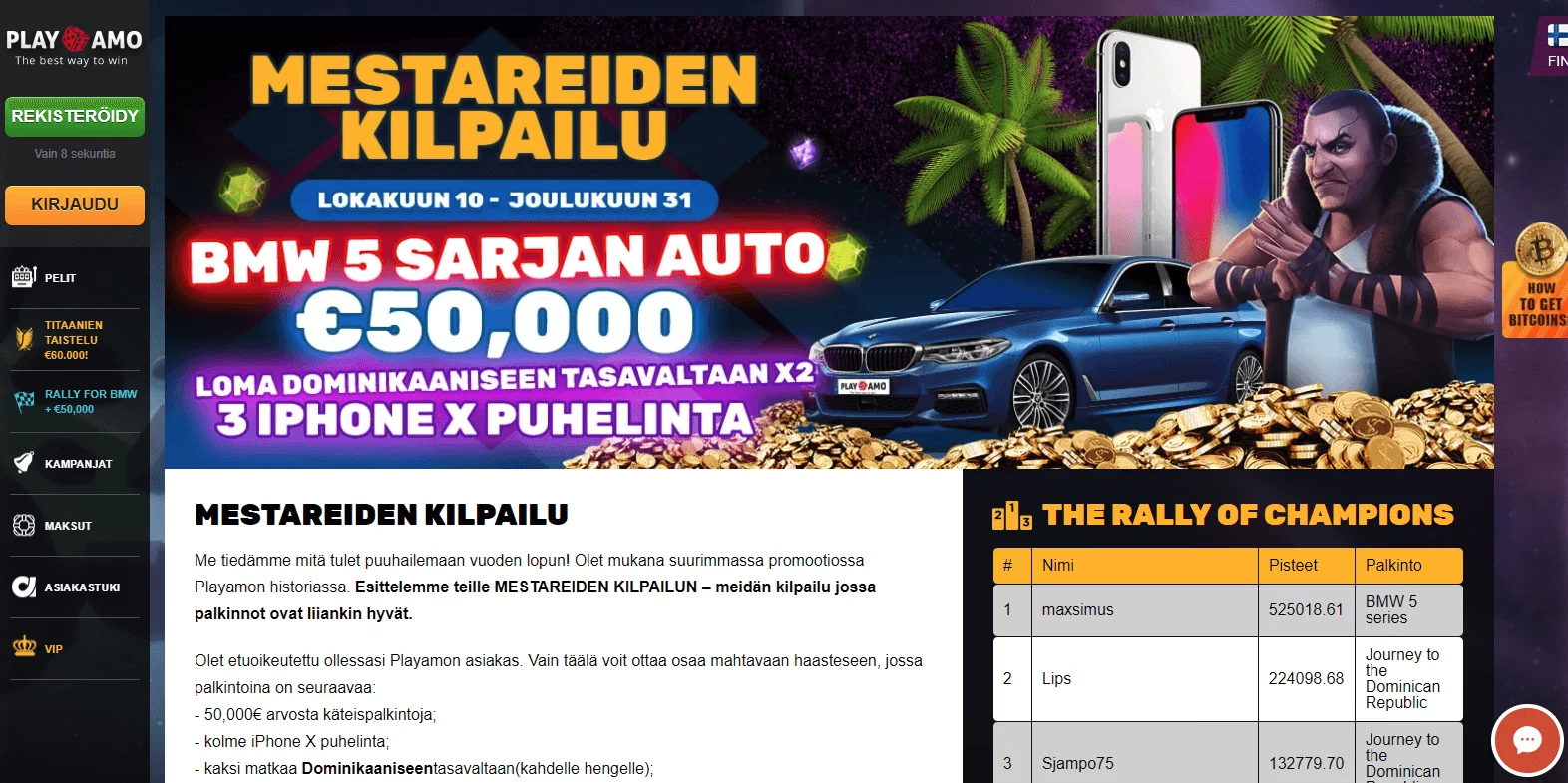 Playamo BMW kampanja