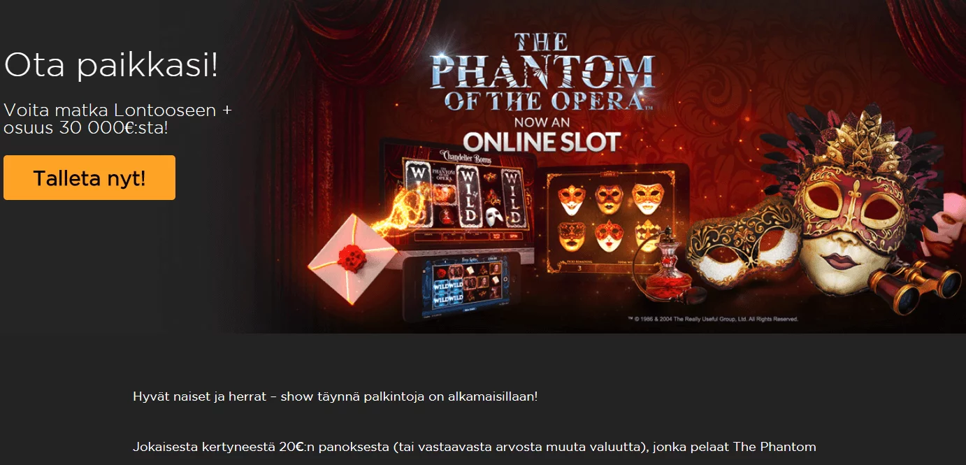 Casino Cruise matka Lontooseen