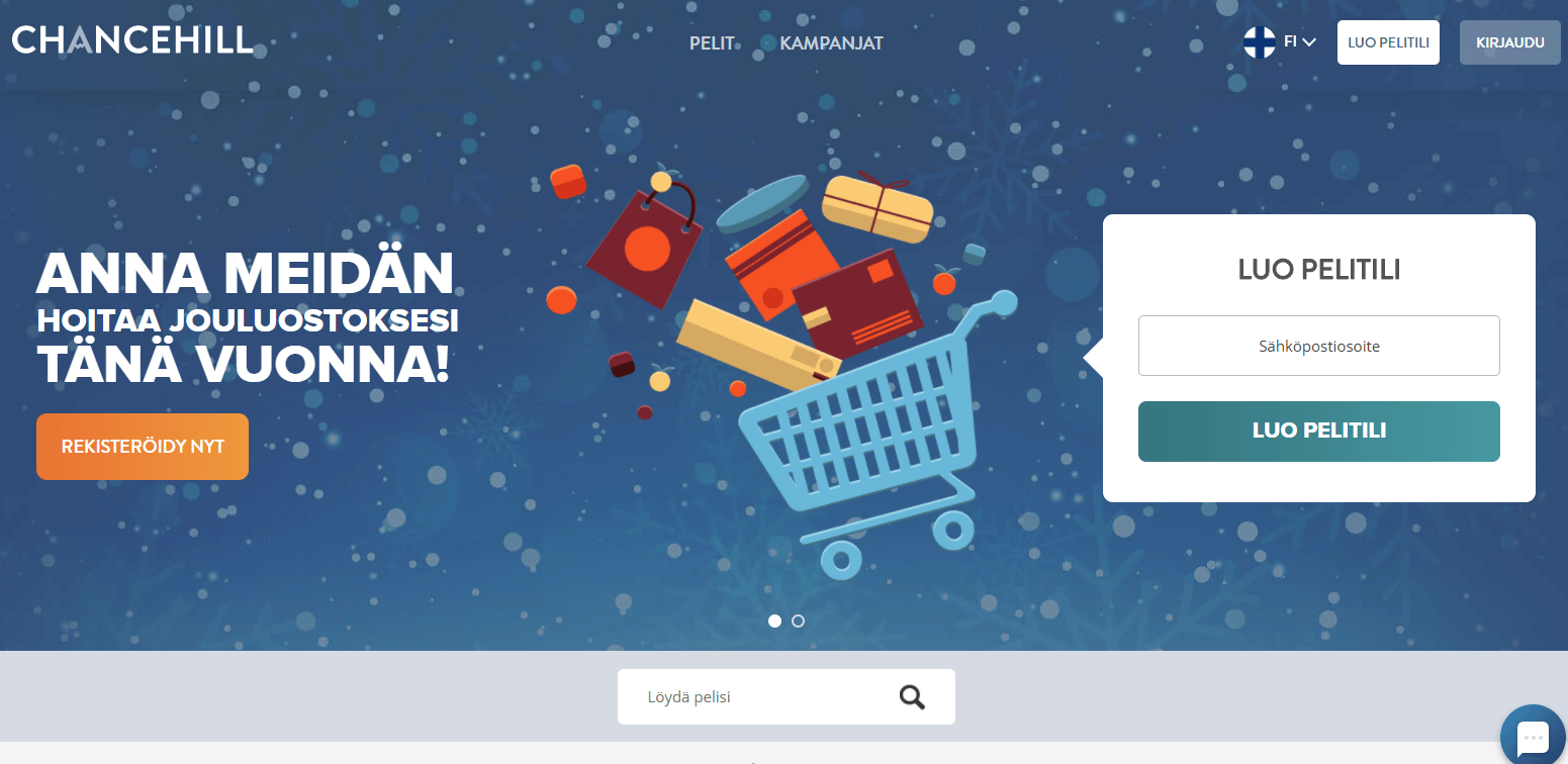 Chancehill joulukampanja