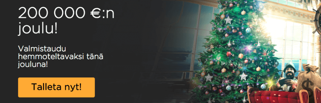 Casino Cruise joulukampanja