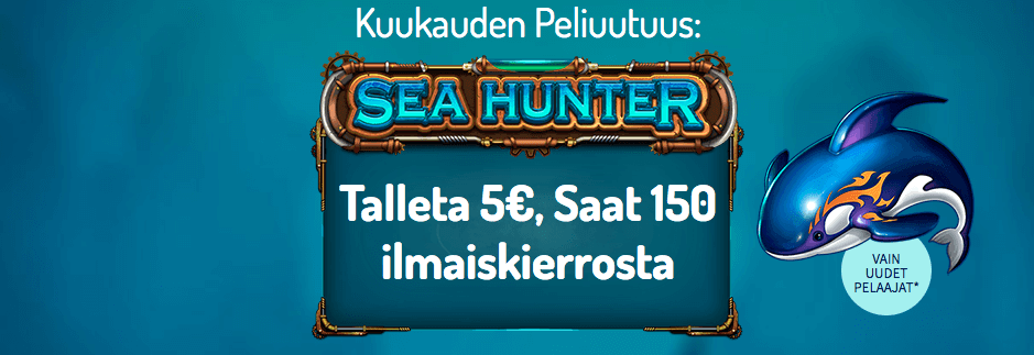 Sea Hunter ilmaiskierrokset