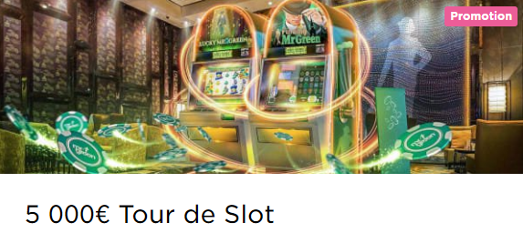 Mr Green Tour de Slot ja 5000 euroa