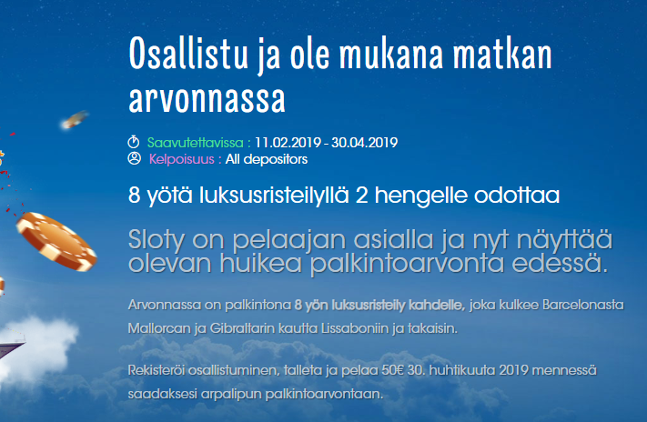 Sloty 8 yön risteily