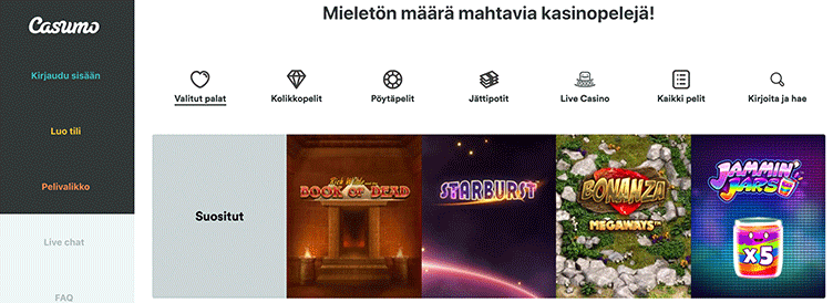 Yhdeksän kappaletta suihin