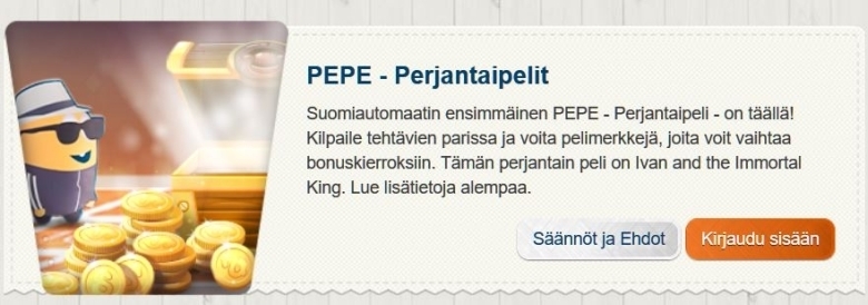 Suomiautomaatin PEPE