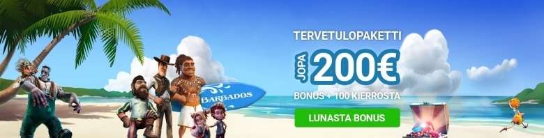 Barbadoksen tervetulopaketin lunastaminen