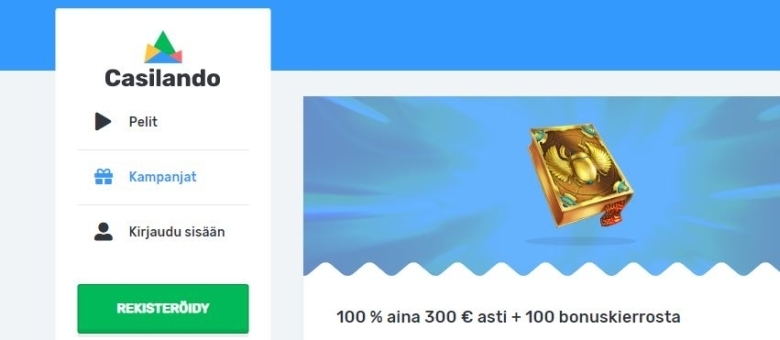 Casilandon edut uusille jäsenille