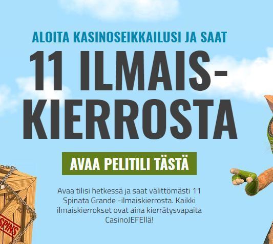 Casino Jefen täysin ilmainen etu