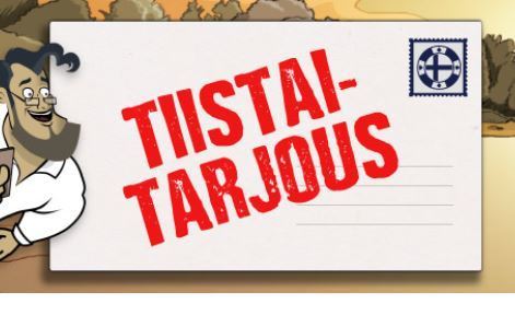 Finlandia Casinon tiistain tarjous