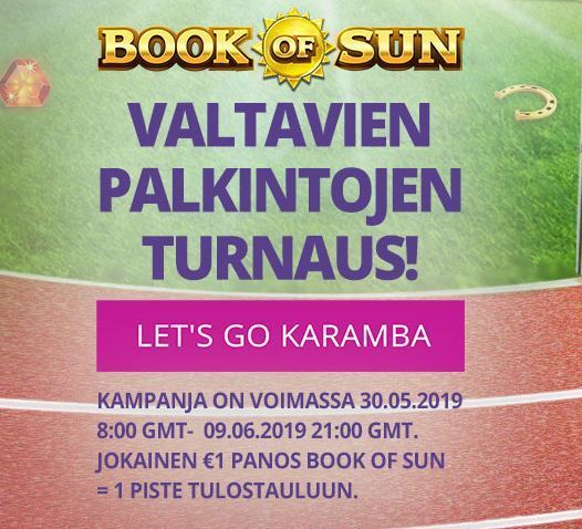 Karamba - Book of Sun -kampanja