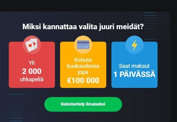 Drift Casino ja edut