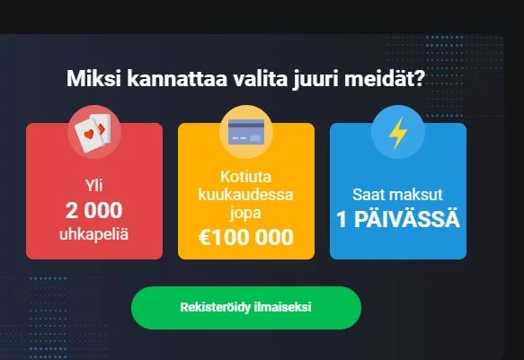 Drift Casino ja edut