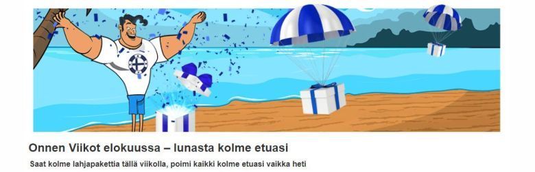 Finlandia kasino ja elokuun edut