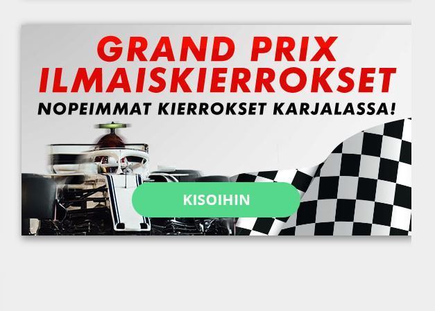 Karjala Kasino - formulan ilmaiskierrokset