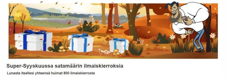 Finlandia Casino ja syyskuun edut