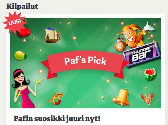 PAf - ilmaiskierroksia uuteen peliin