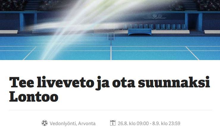 Paf - Lontoon tennismatka