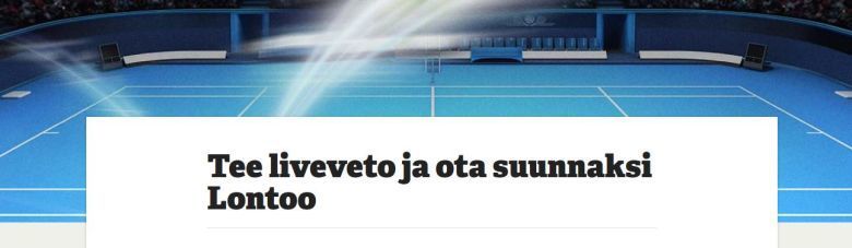 Paf - Lontoon tennismatka