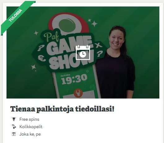 Paf - tietovisa