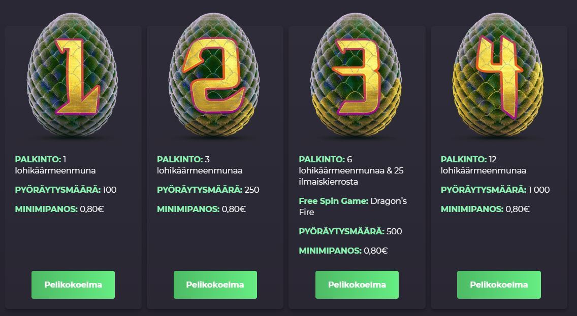 Mr Green ja lohikäärmeen munat