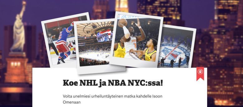 Paf - urheilumatka New Yorkiin