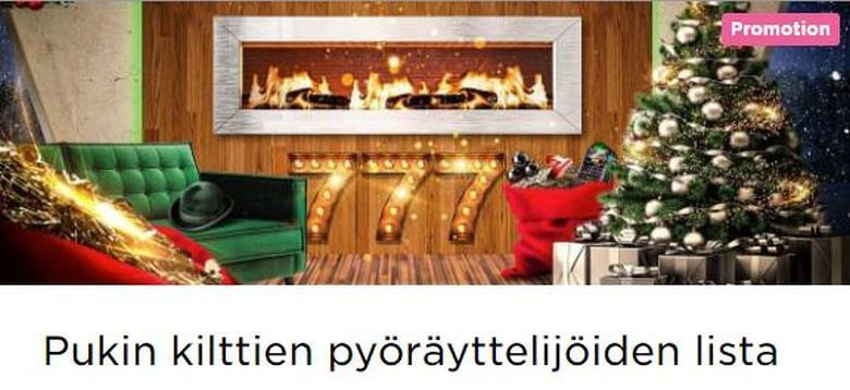 Mr Green ja joulupukin kilttien lista