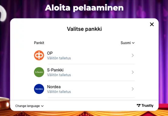 Nopeimmat talletukset ja nostot kasinoilla