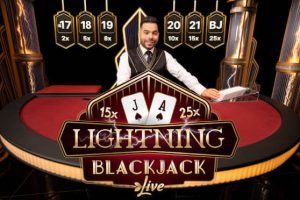 Lightning Blackjack Evolution Gaming